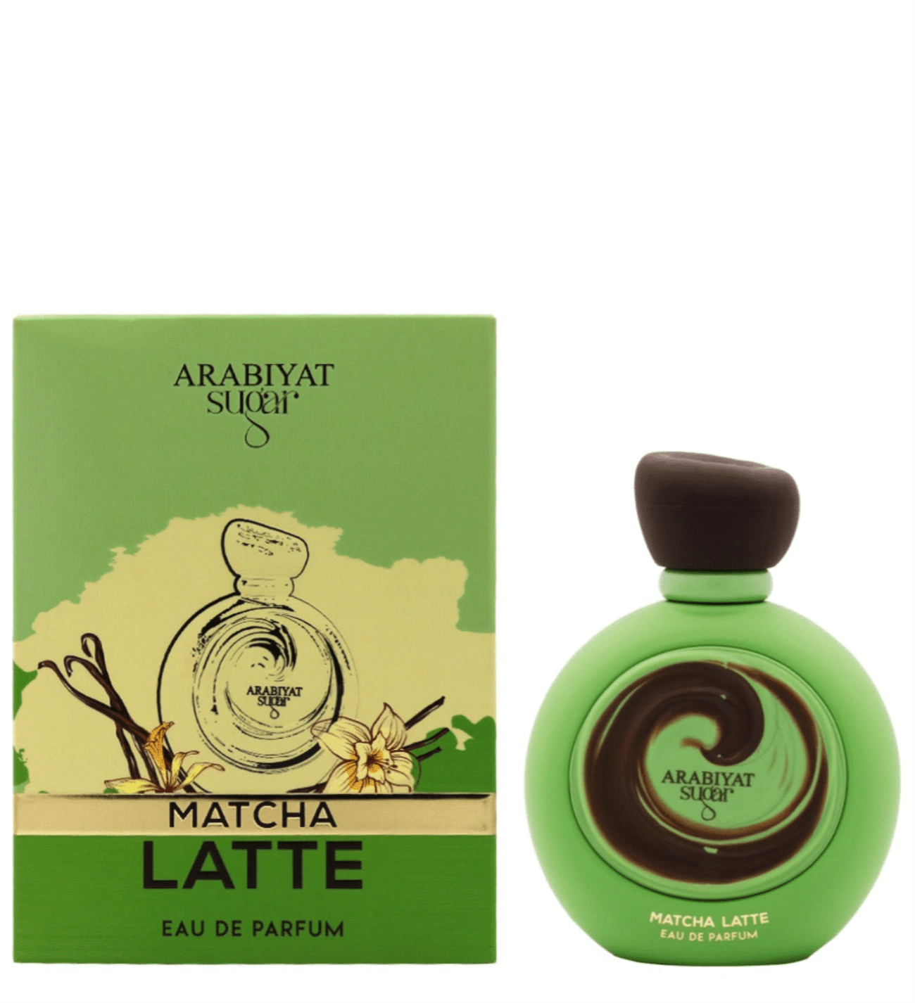 Matcha Latte Arabiyat Sugar – Mixed Gourmet Perfume | Arabiyat Prestige