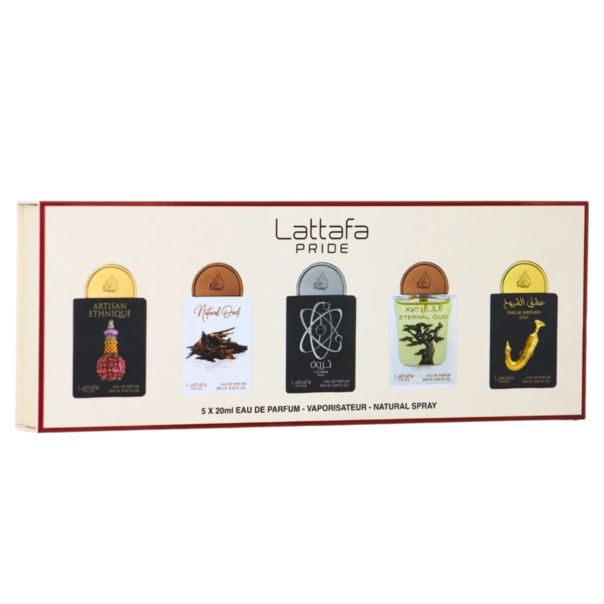 Lattafa Orgoglio/No. 02 Cofanetto Collezione Collezione Eau de Parfum 5x20ml
