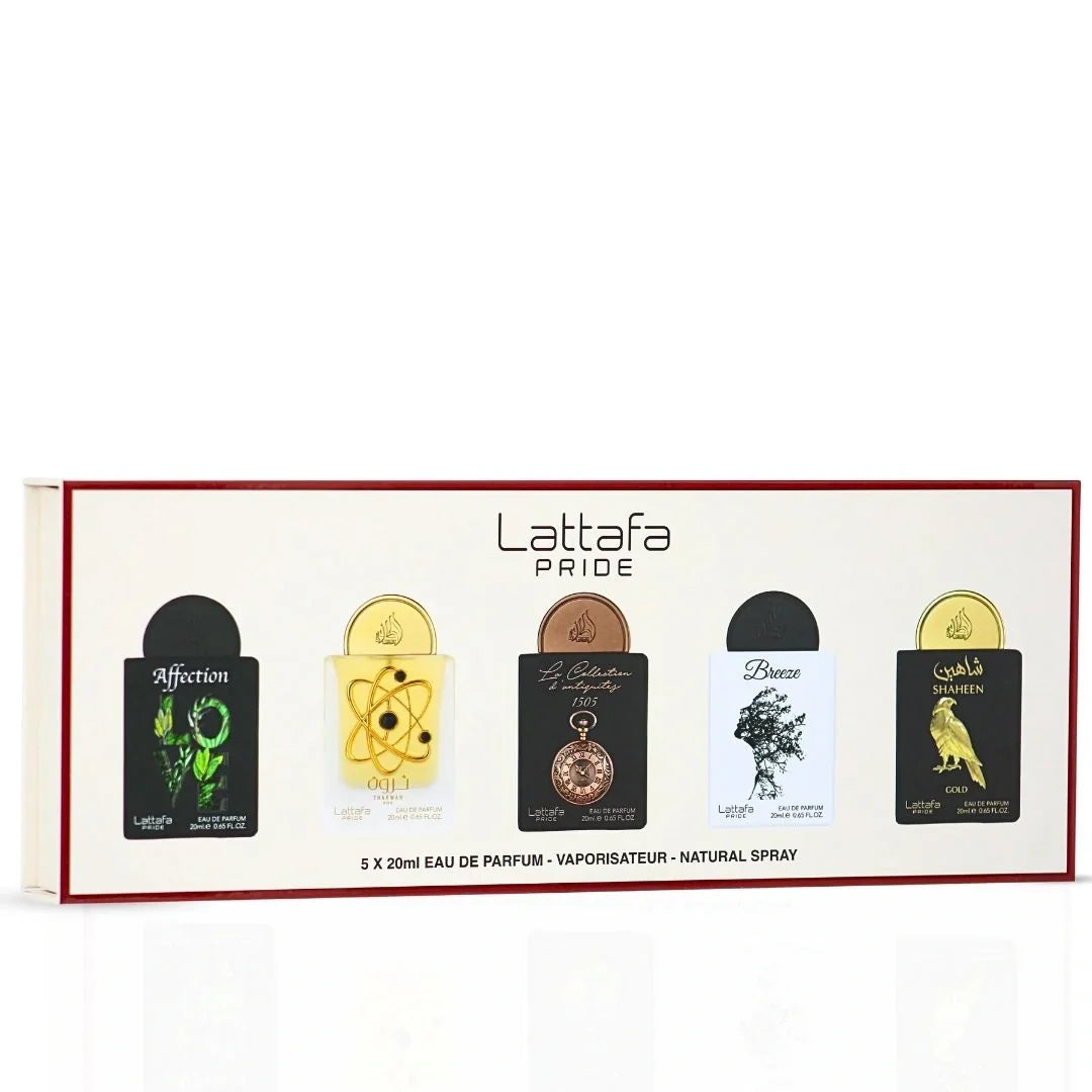 Lattafa Orgoglio/No. Cofanetto regalo Collezione 01 Eau de Parfum 5x20ml