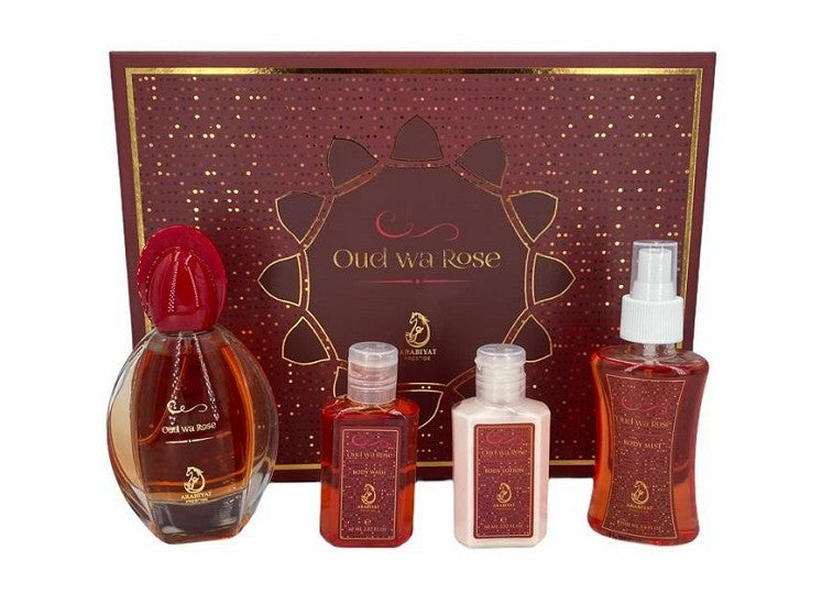 Oud Wa Rose - set da 4 pezzi - Myperfumes