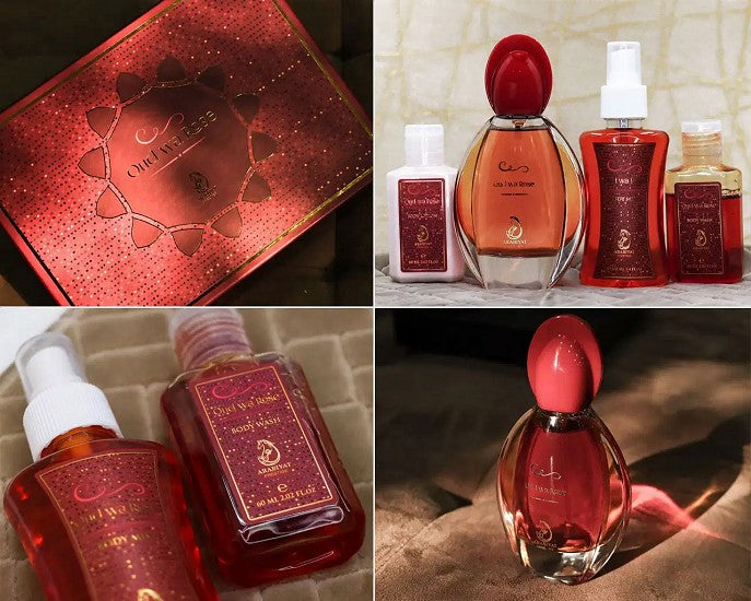 Oud Wa Rose - set da 4 pezzi - Myperfumes