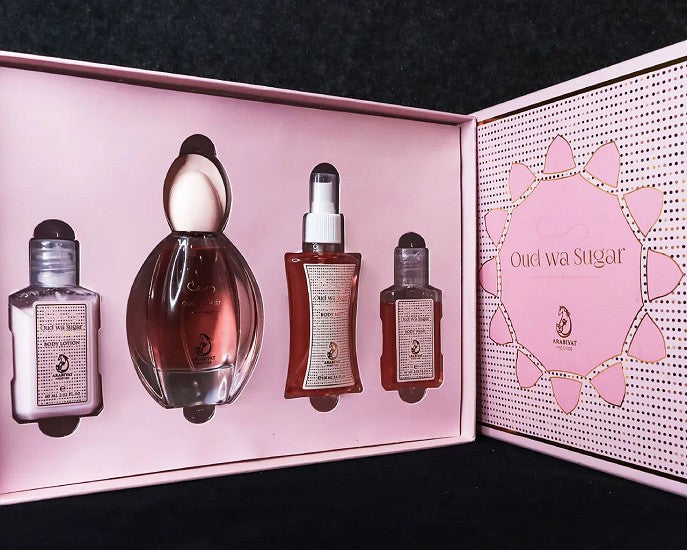 Oud Wa Sugar – 4-teiliges Set – MyPerfumes