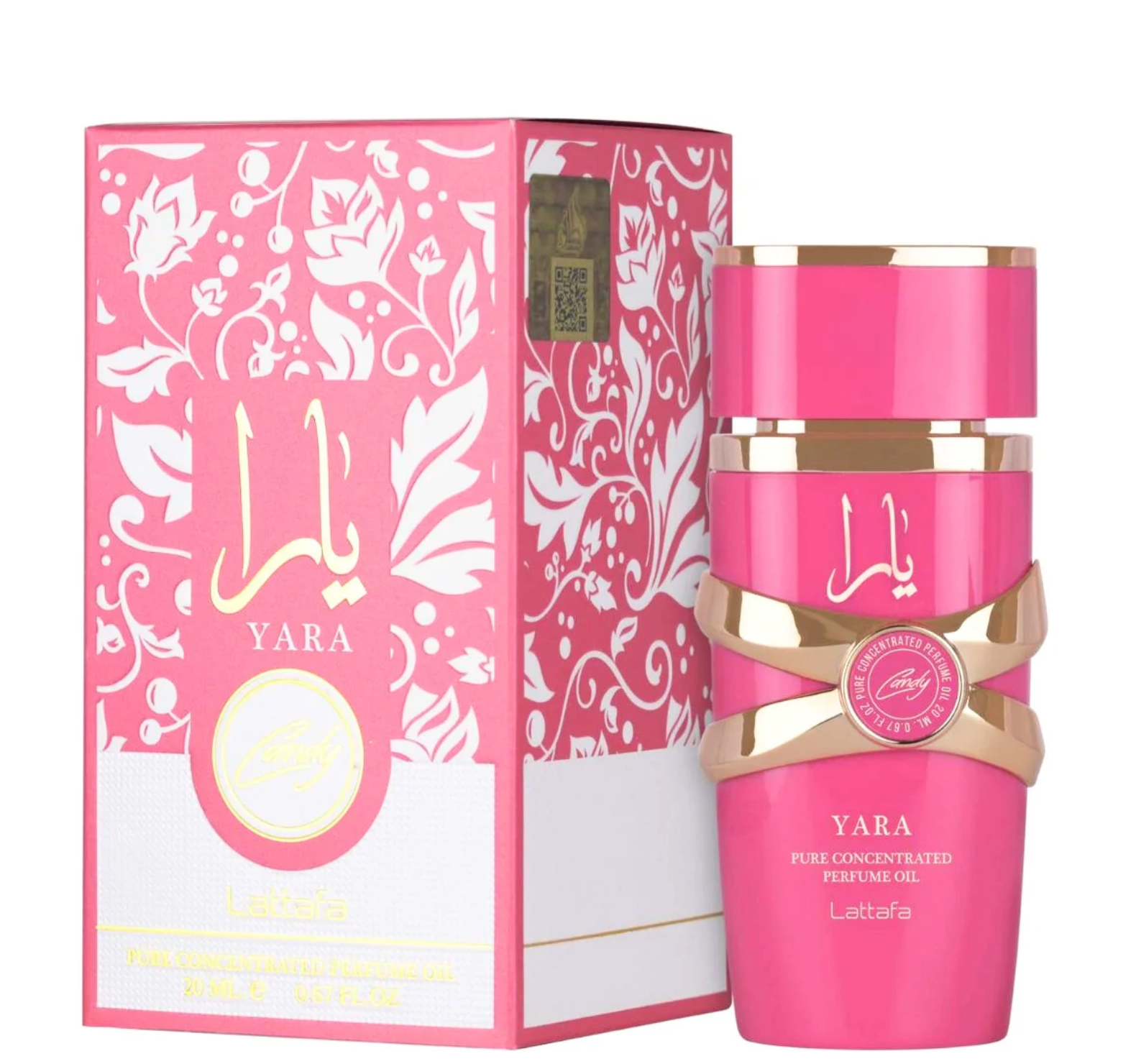 Yara Candy Concentrated Oil 20ML Extrait de parfum sans alcool