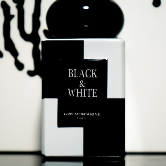 BLACK & WHITE 75ml - Parfum Gris montaigne