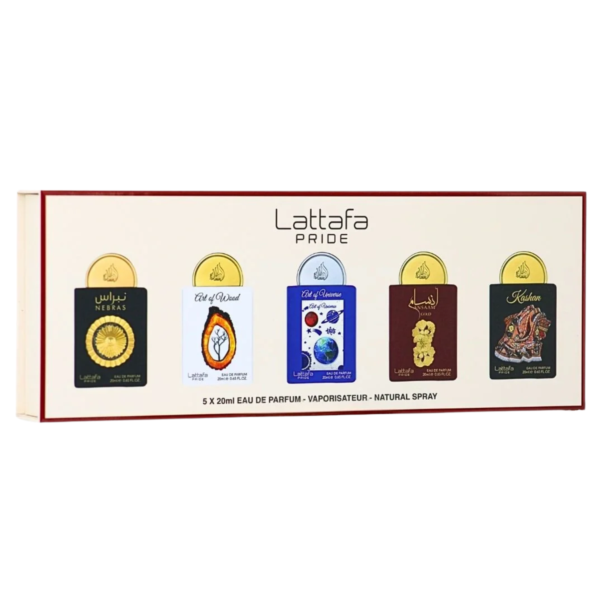 Lattafa Orgoglio/No. 03 Cofanetto Collezione Collection Eau de Parfum 5x20ml