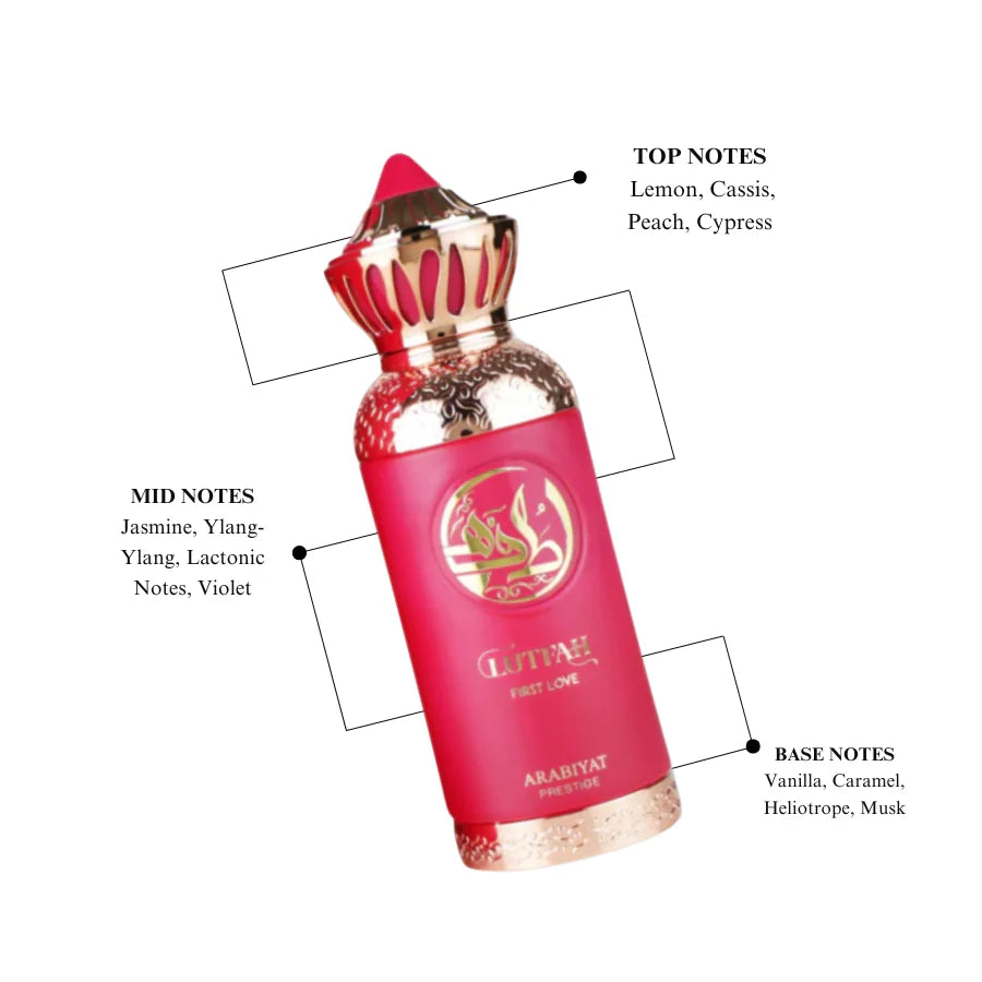 Lutfah First Love 80ml - Eau De Parfum My Perfumes - Arabiyat prestige