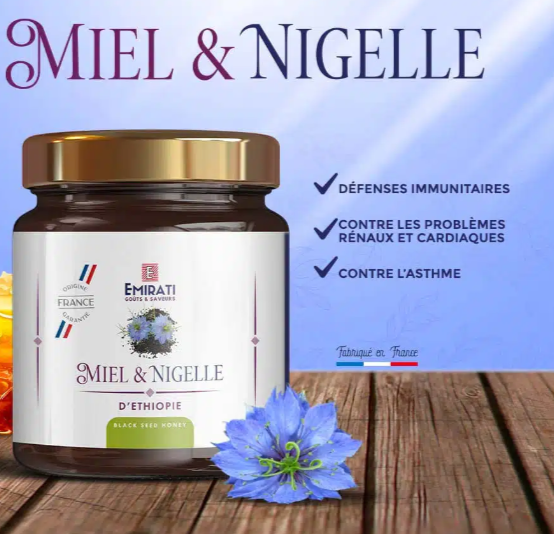 Graine de Nigelle et Miel 