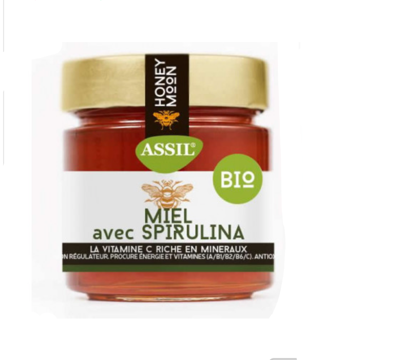 Miel et spiruline bio 