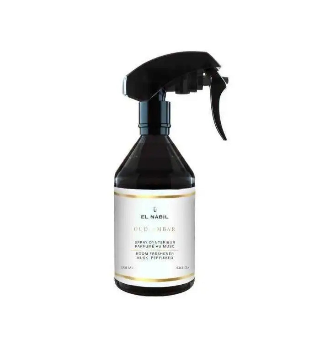 Oud Ambra 350 ml - Spray el nabil - Fragranza per la casa