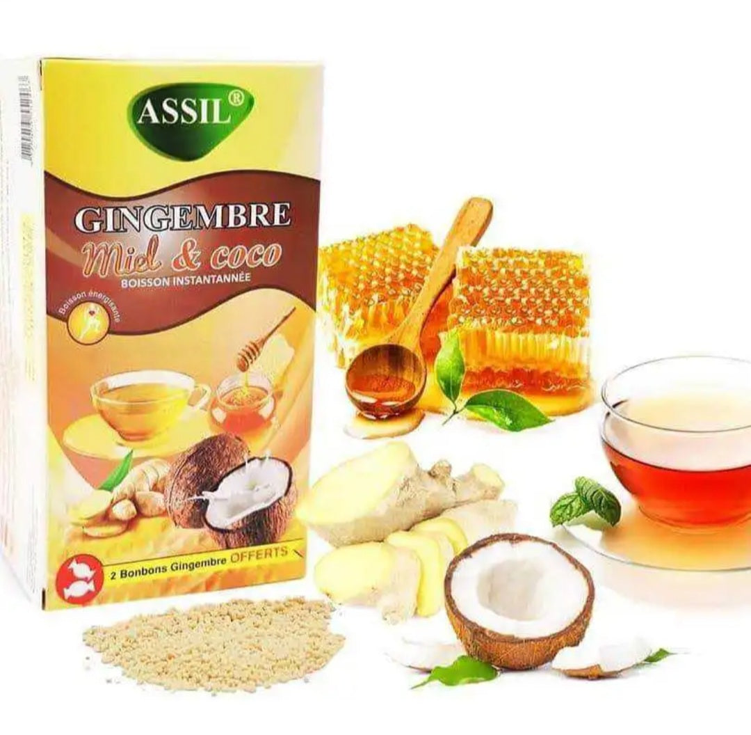 Ginger, honey &amp; coconut herbal tea 