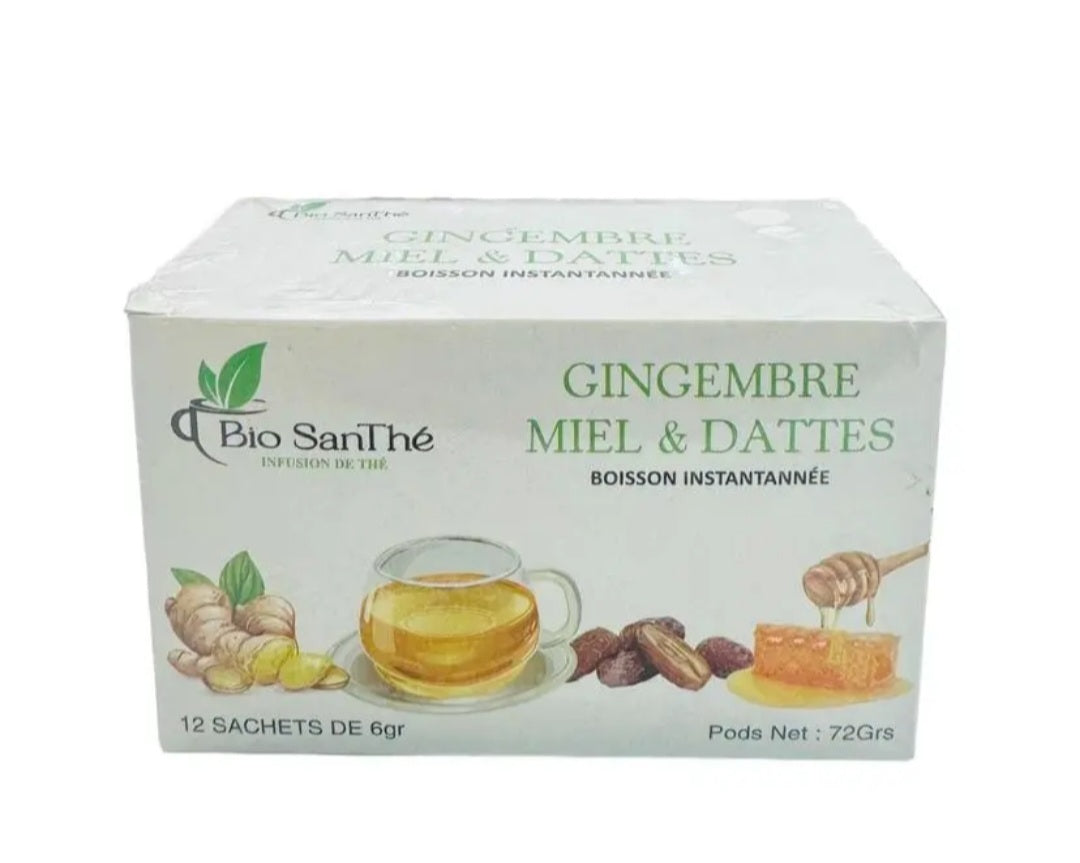 Ginger, honey &amp; dates tea 