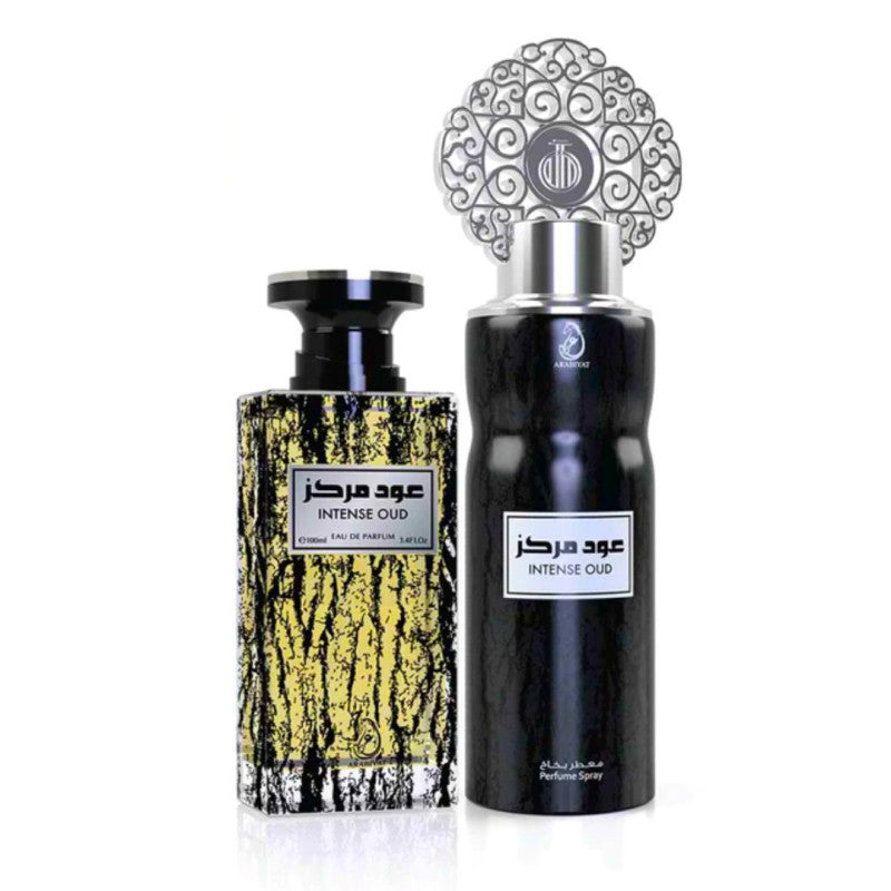 Oud intenso - Cofanetto MyPerfumes | Profumo 100ml + Spray 200ml | Arabiyat prestige