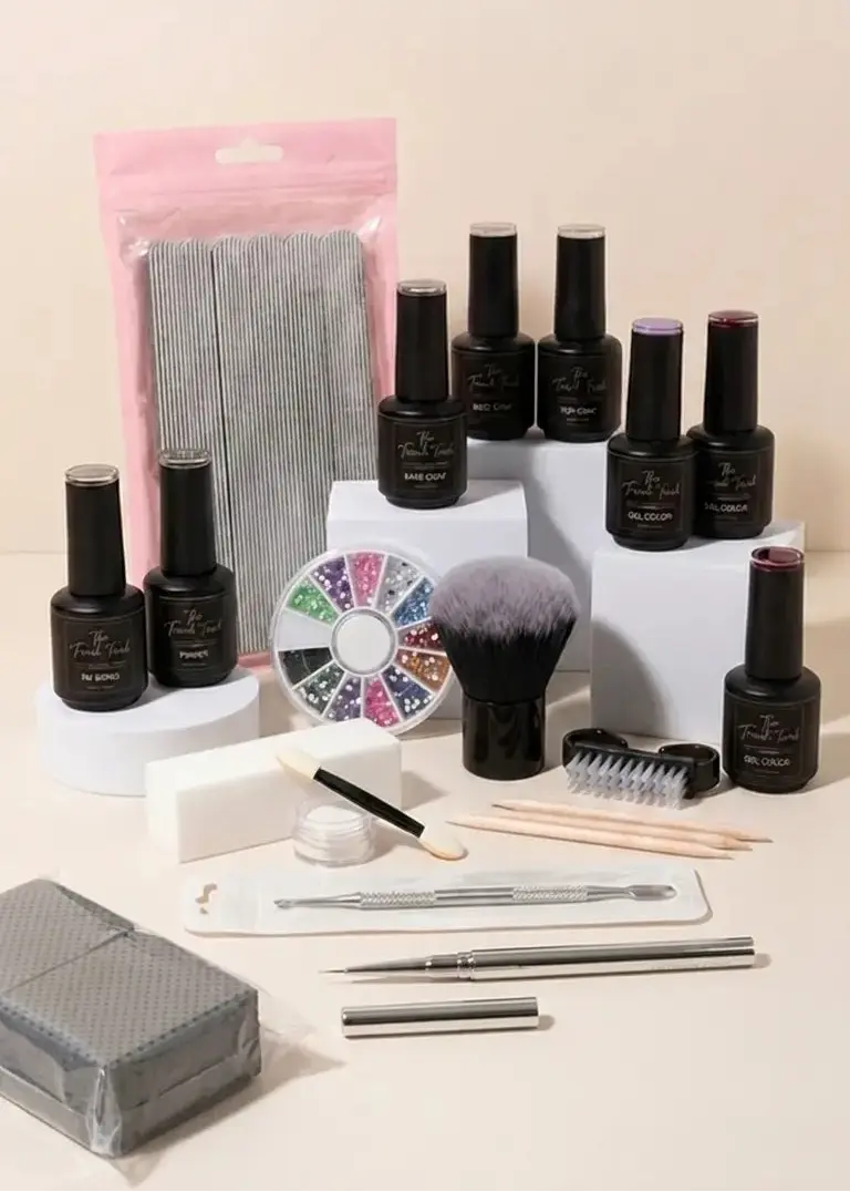 Kit Nail Art Semi-Permanent — Créations Tendance à Domicile The FrenchTouch