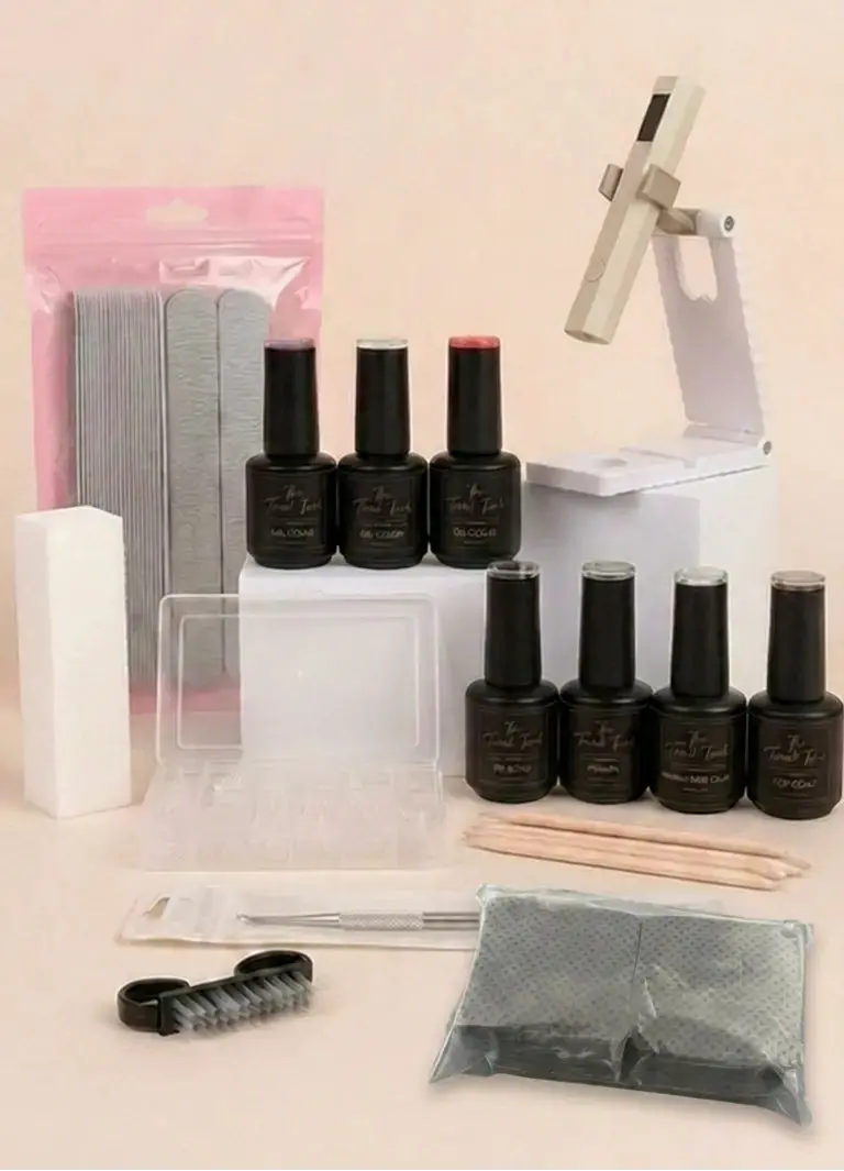 Kit Pose Américaine Gel X — Ongles Allongés Professionnels The FrenchTouch