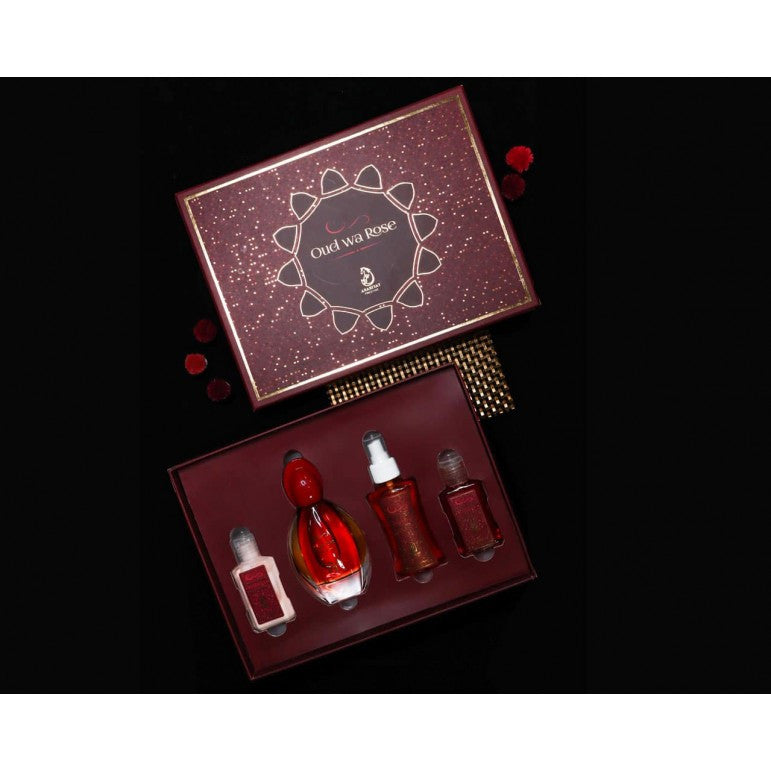 Oud Wa Rose – 4-teiliges Set – Myperfumes