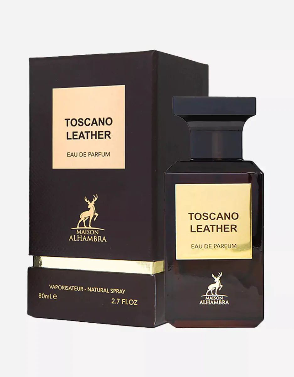 Toscano Leather 80ml - Maison Alhambra